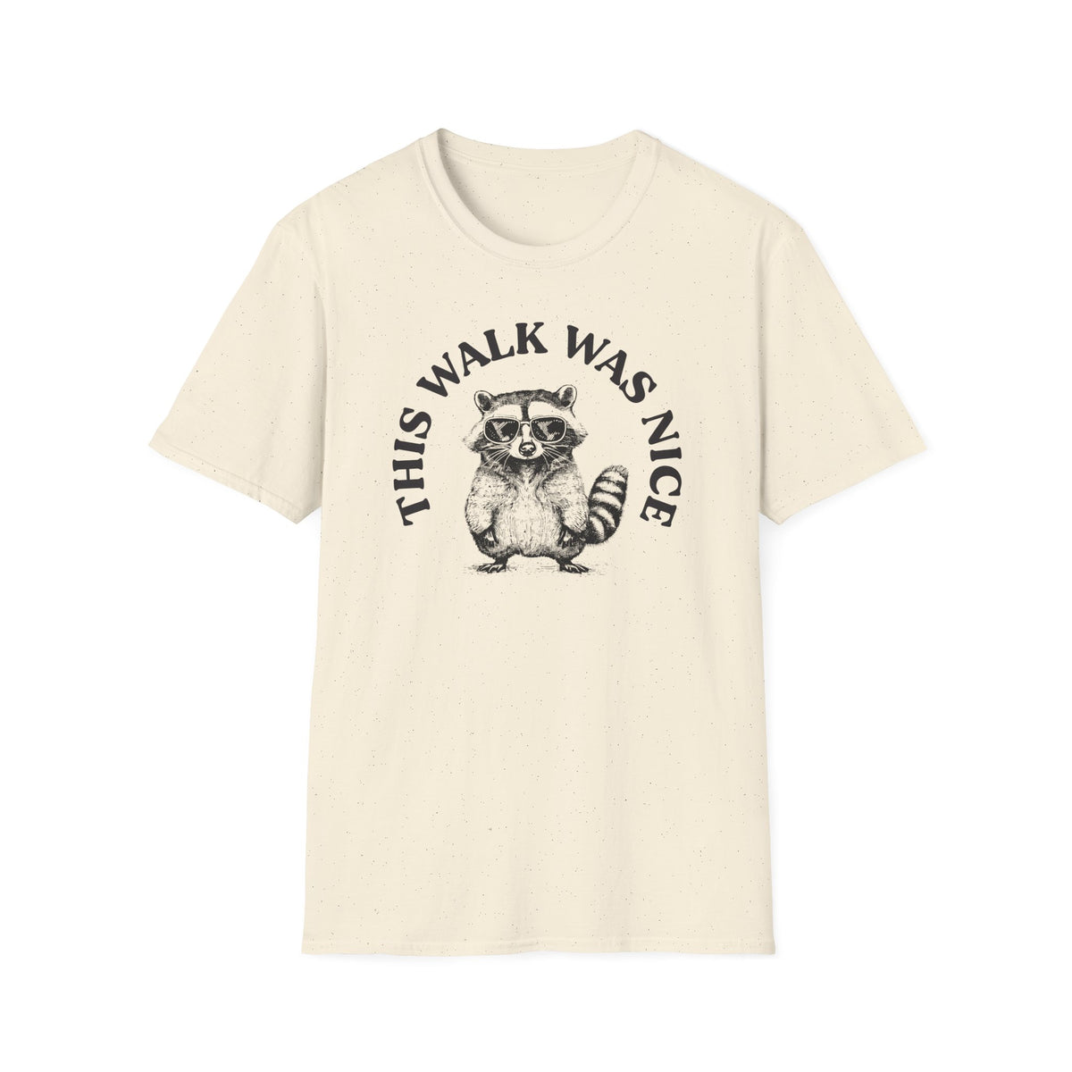This Walk Was Nice Raccoon Tee