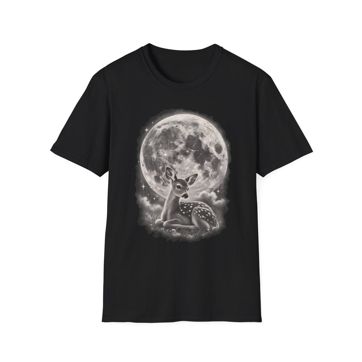 Fawn Halloween Moon Tee